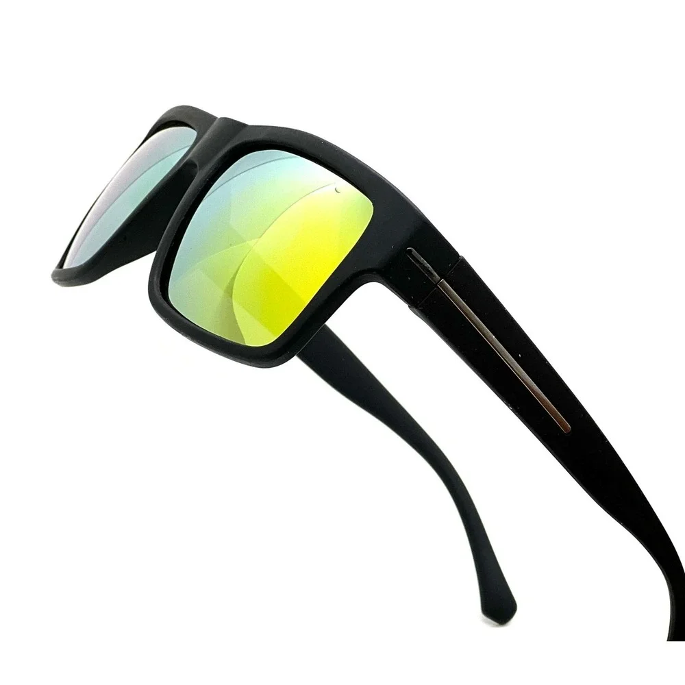 Black Frame Sunglasses Women Polarized Mirrored Lens Fashion Sun Glasses Driving